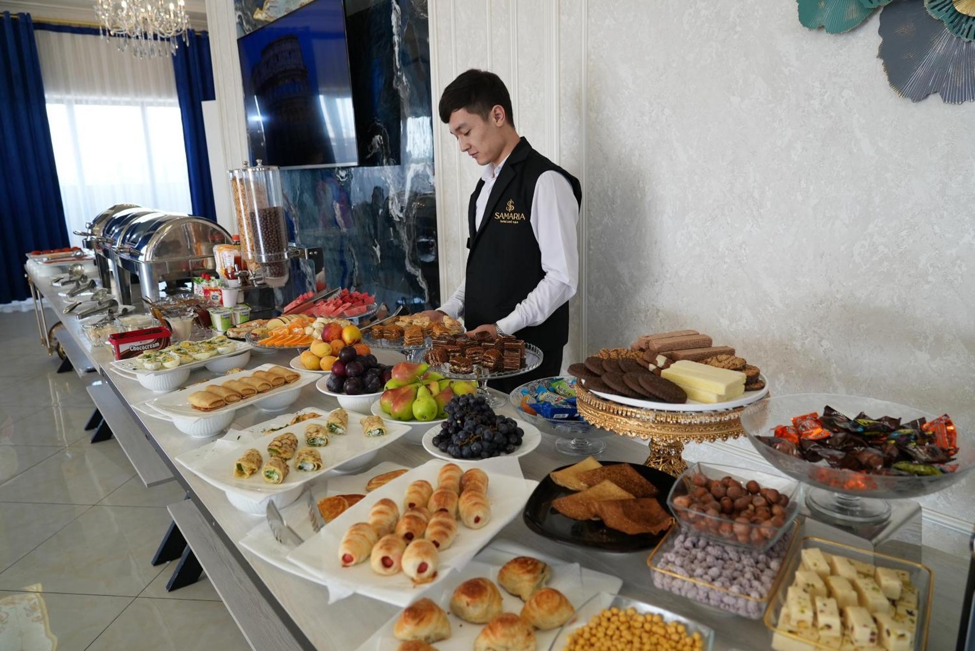 Hotel Samaria Terrace Samarkand Eksteriør billede